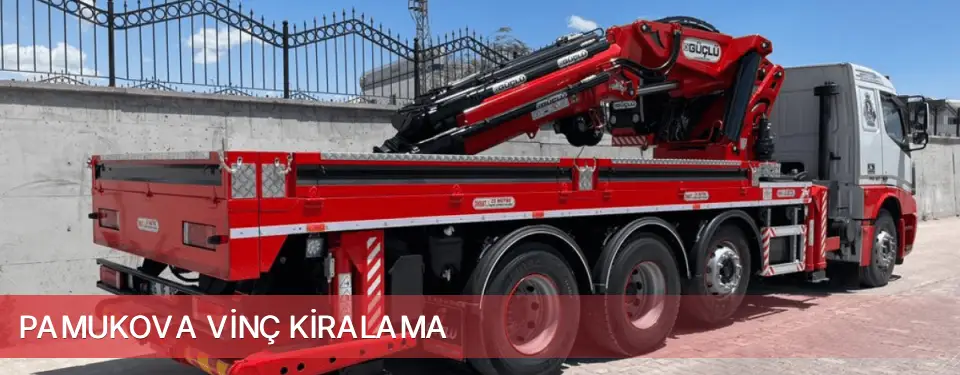 Pamukova İlçemi Vinç Kiralama